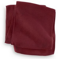 Maroon Fleece Neck Scarf